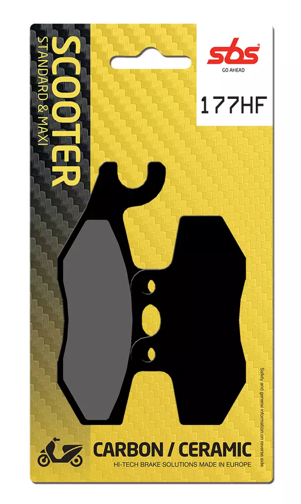 Sbs Bromsklossats Ceramic (786HF) - Bromsbelägg - D106630 - 0