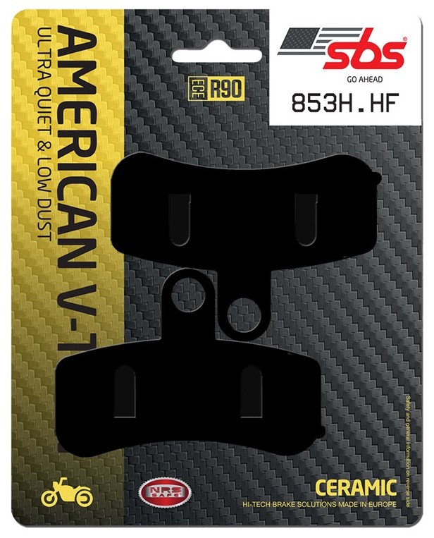 Sbs Bromsklossats Ceramic - Bromsbelägg - D388540 - 1