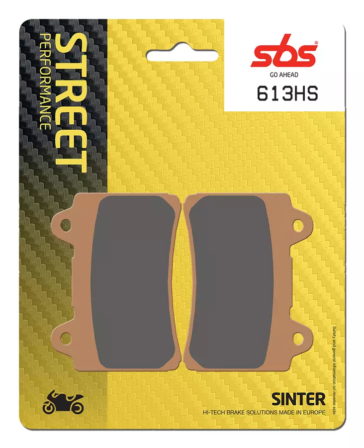 Sbs Bromsklossats Sintered - Bromsbelägg - D106860 - 0