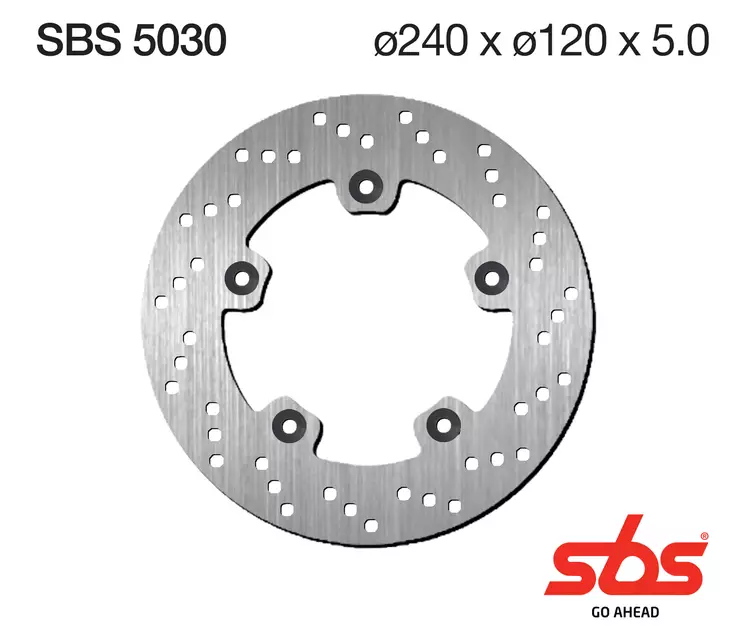 Sbs bromsskiva Standard - Bromsskivor - D131130 - 1