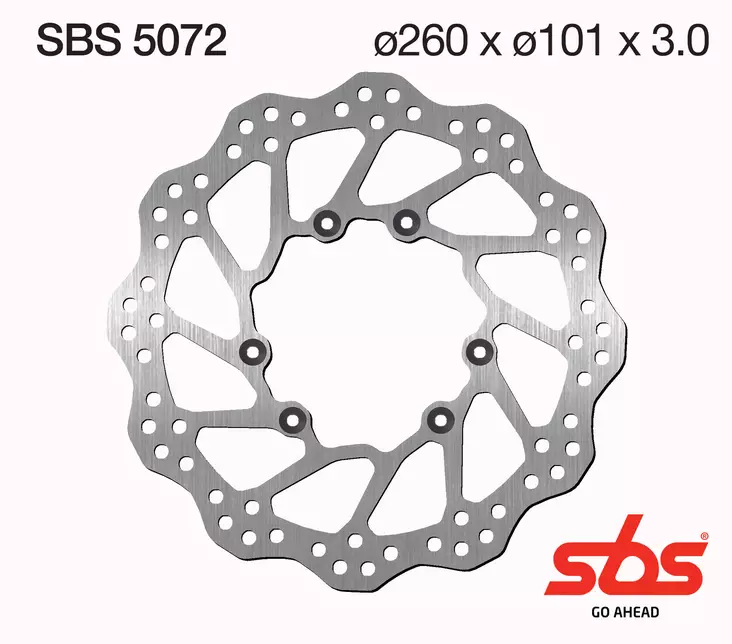Sbs bromsskiva Standard - Bromsskivor - D131170 - 1