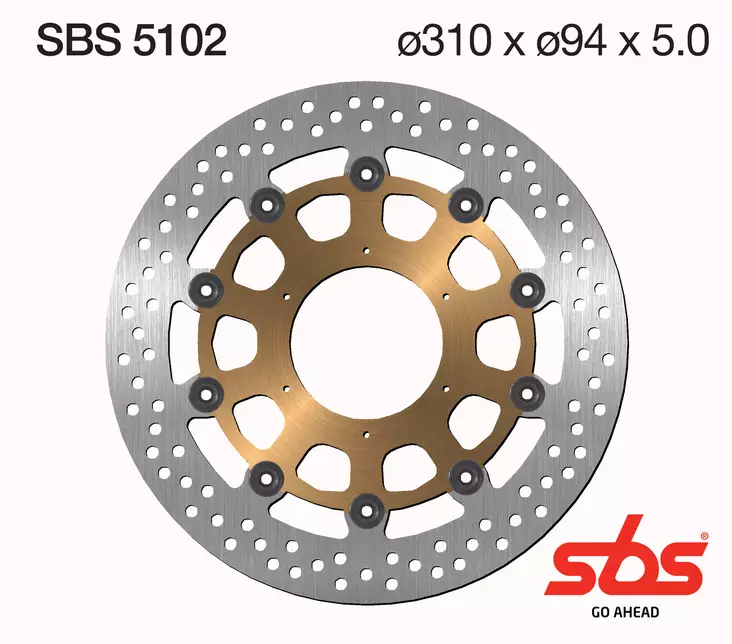 Sbs bromsskiva Standard - Bromsskivor - D131200 - 1