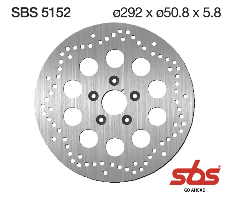 Sbs bromsskiva Standard - Bromsskivor - D131240 - 1