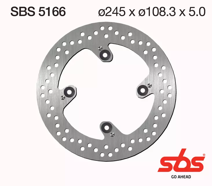 Sbs bromsskiva Standard - Bromsskivor - D131250 - 1