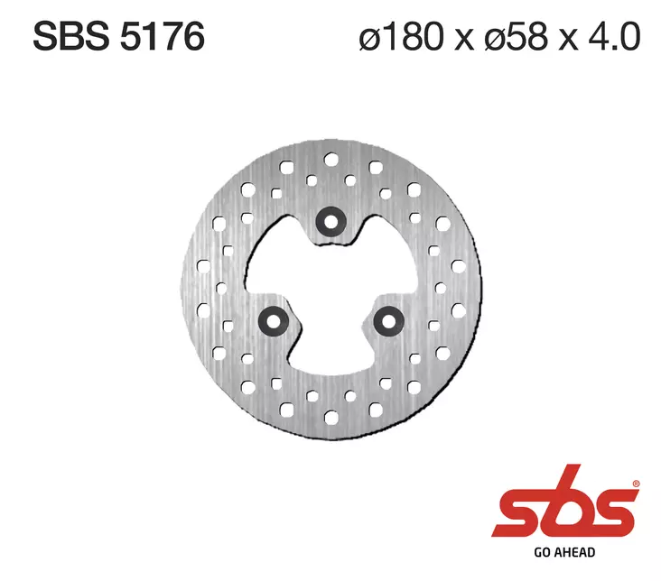 Sbs bromsskiva Standard - Bromsskivor - D131260 - 1