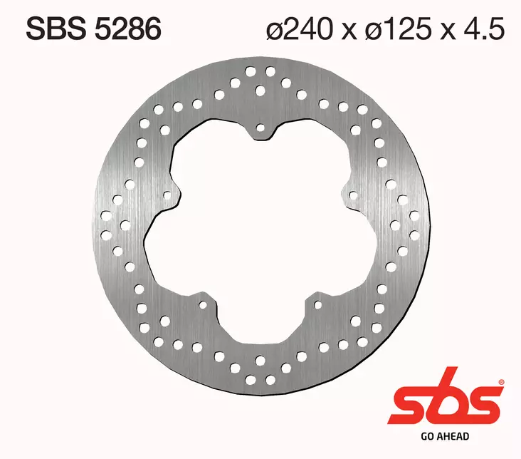 Sbs bromsskiva Standard - Bromsskivor - D131350 - 1