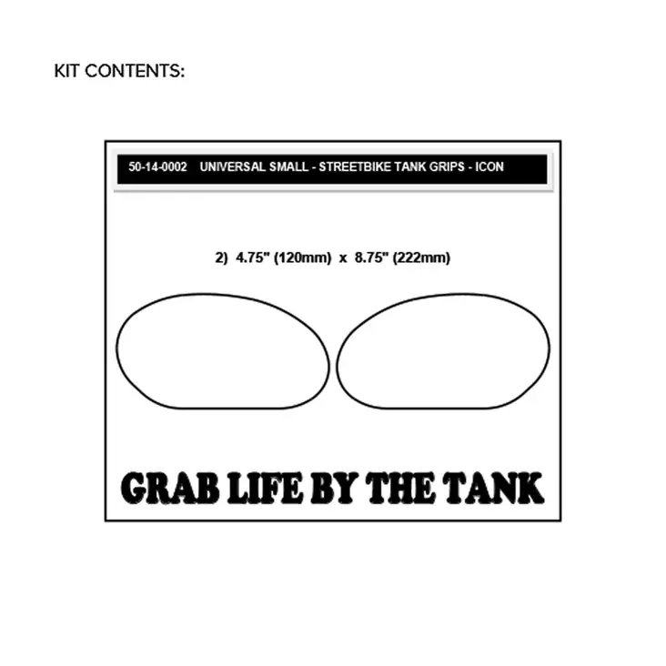 Stompgrip Universal Small Street Bike Ta - Universala dekalkit - D158930 - 0