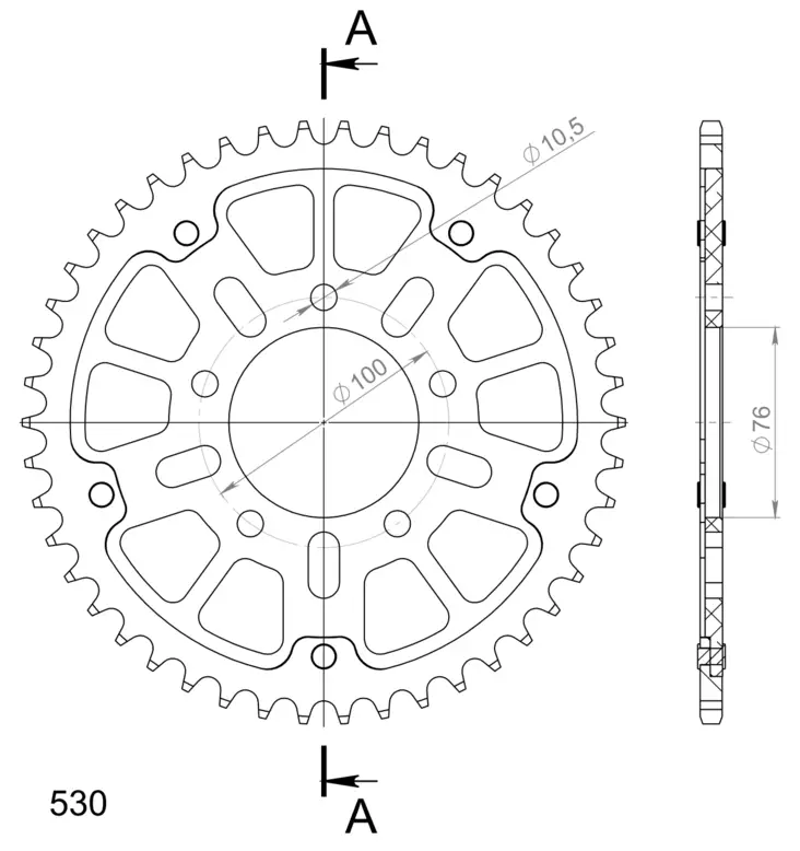 Supersprox Stealth Bakdrev Guld - Bakdrev - D178310 - 0