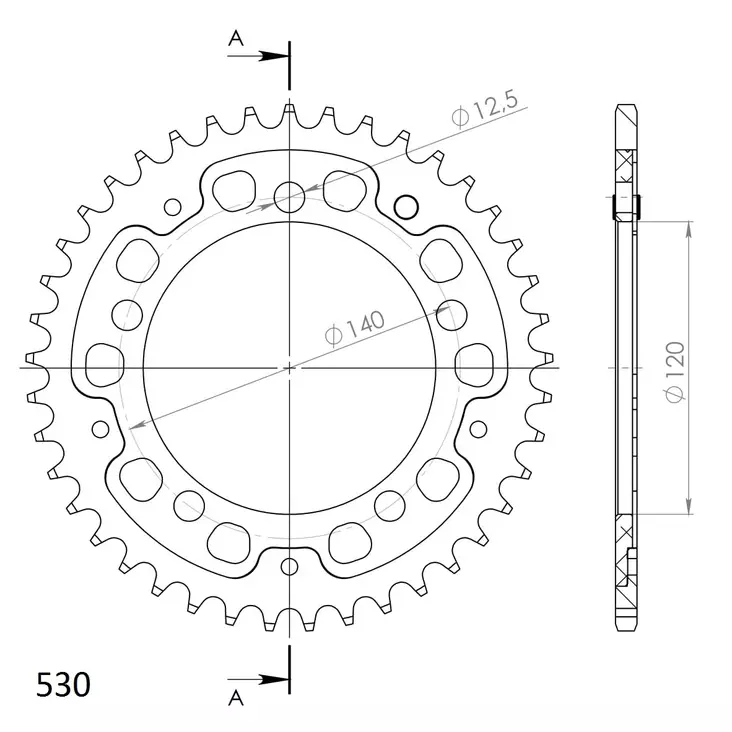 Supersprox Stealth Bakdrev Röd - Bakdrev - D177390 - 0