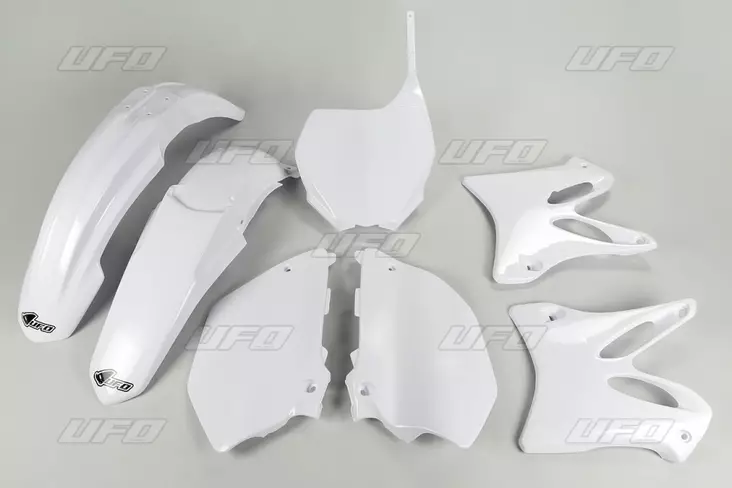 UFO Muovisarja 5-osainen Valkoinen YZ125 - Plastkit - D33660 - 1