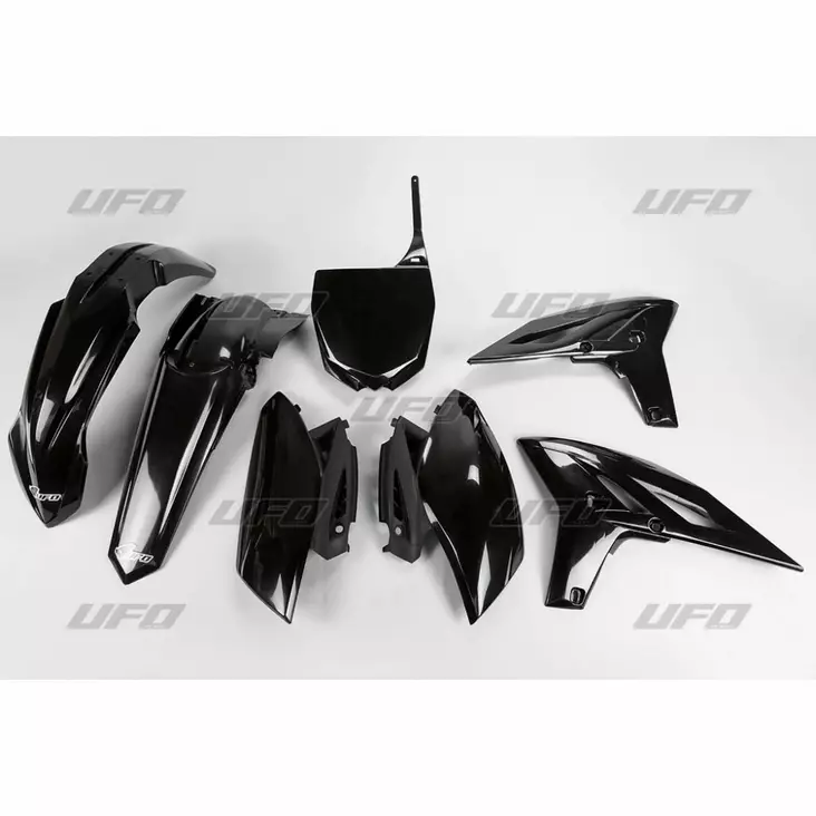 UFO Plastkit 5-delar Svart YZF250 10 - Plastkit - D33670 - 1