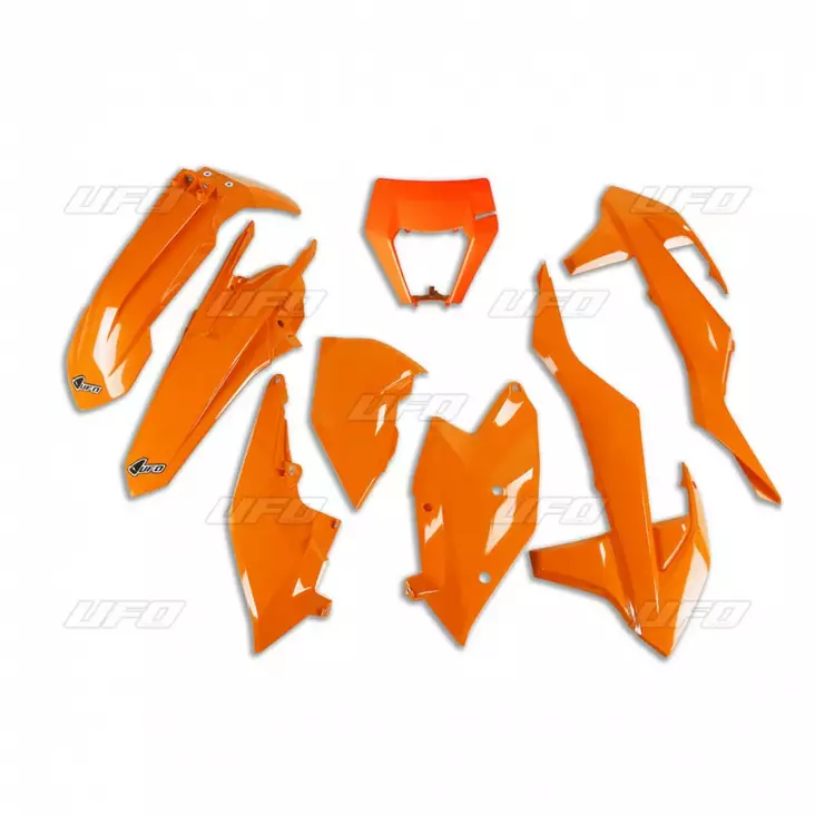 UFO Plastkit 6-delar Orange 127 KTM EXC/ - Plastkit - D155520 - 1