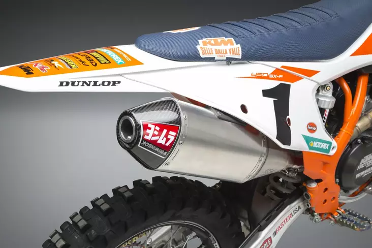 Yoshimura Slip-On Ktm 450Sx-F / Husq Fc4 - Ljuddämpare - D258080 - 1