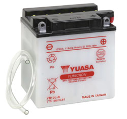Yuasa Batteri YB10L-B (CP) Inkl syra (4) - Batterier - D2620 - 1