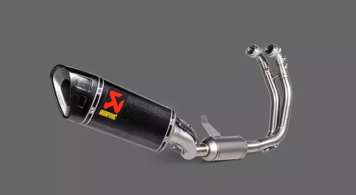 Akrapovic Racing Line (Carbon) Aprilia R - Komplett avgassystem - D516820 - 1