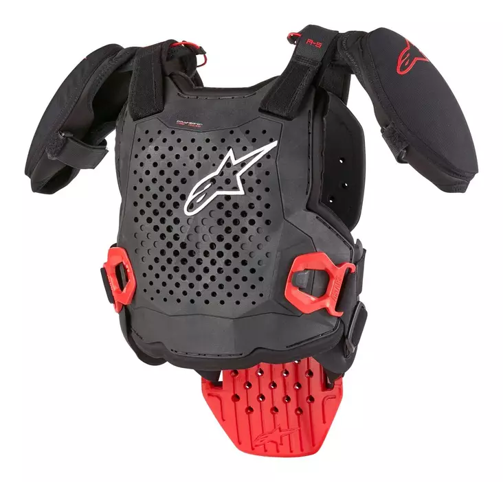 Alpinestars Bröstskydd A-5 S Junior Svar - MC Bröstskydd - D452170 - 1