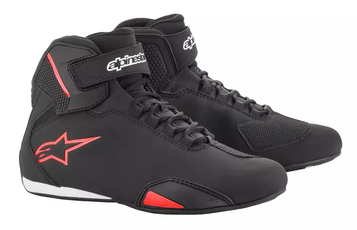 *Alpinestars Sko Sektor Svart/Röd - MC Skor - D150880 - 1