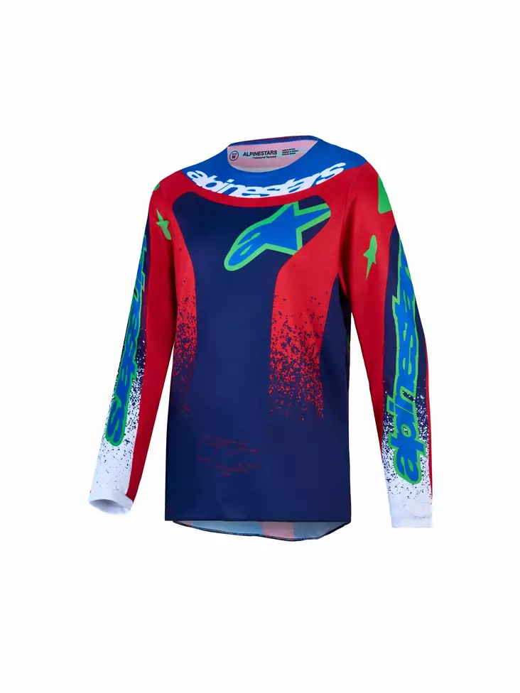 Alpinestars Tröja Junior Fluid Drag Blå/ - Crosströjor - D521560 - 1
