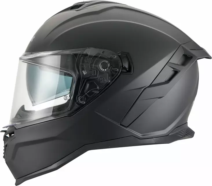 AMOQ Hjälm FI200 mattsvart - Integralhjälm - D517570 - 1