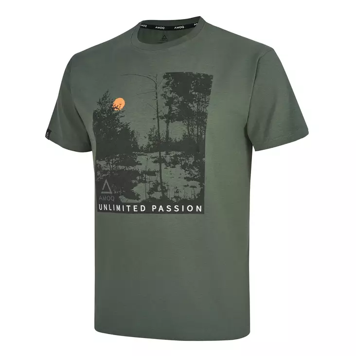 AMOQ Spirit Scenery T-Shirt Grön - T-shirts & Toppar - D517260 - 1