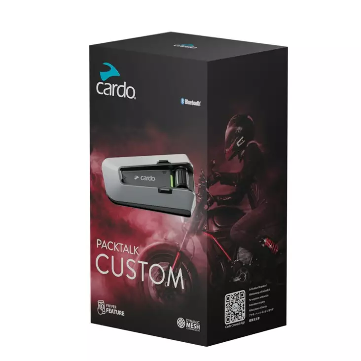 Cardo Packtalk Custom - Single - MC Hjälmar - 82950 - 1