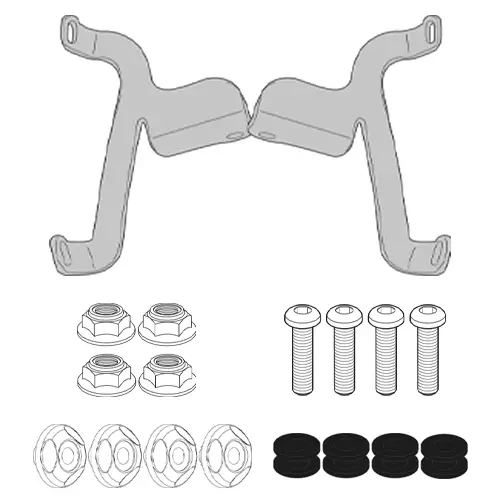 Givi Kit Airstar Kymco Filly 50 (2025) - Vindskydd - D510710 - 1