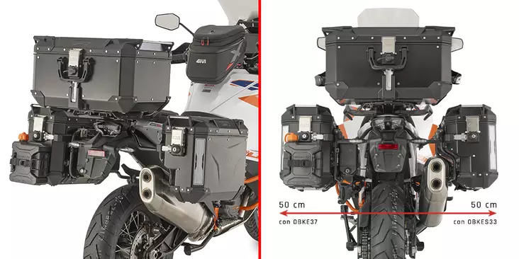 Givi P.Hol KTM 1290 Super Adventure R (2 - Monteringsatser & Pakethållare - D484050 - 1