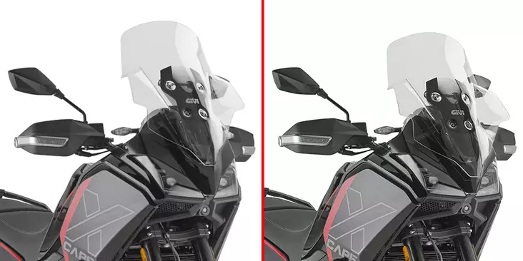Givi Transparent Screen Moto Morini X-Ca - Vindskydd - D530740 - 1