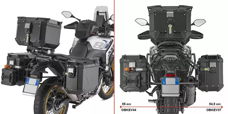 Givi Tub.Pa. Ho. Voge Valico 800 Rally ( - Monteringsatser & Pakethållare - D528220 - 1