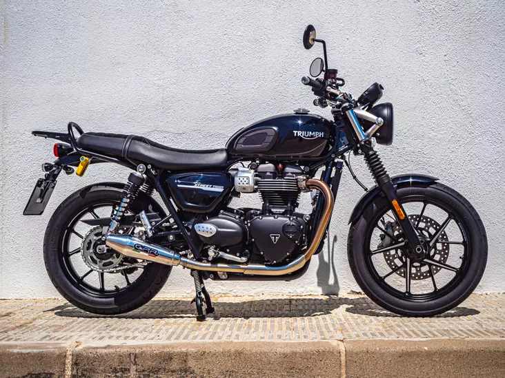 GPR TriumphStreet Twin 900 2020/2021 e4 - Ljuddämpare - D498420 - 1