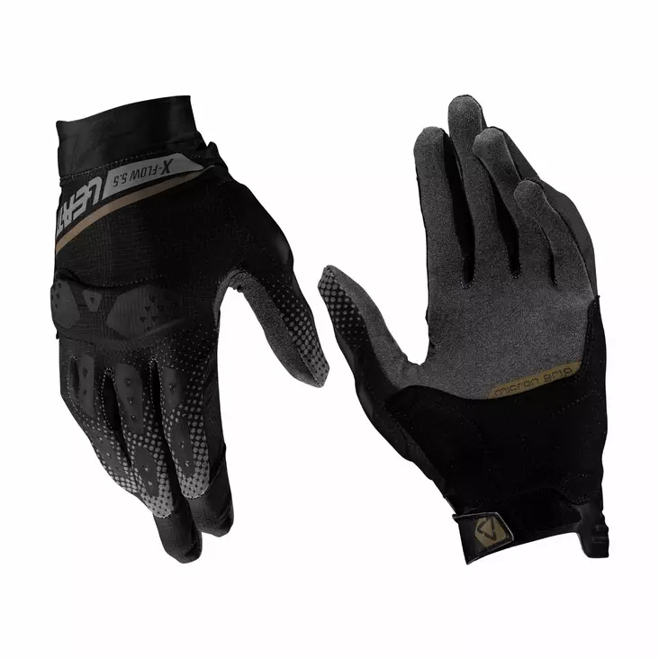 Leatt Handske ADV X-Flow 5.5 Short Steal - MC Handskar Korta - D508280 - 1