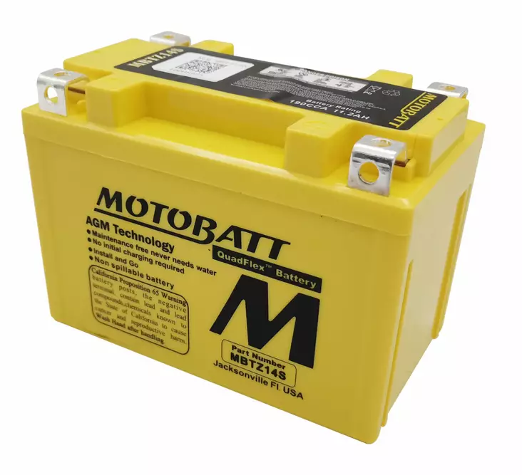 Motobatt MBTZ14S batteri - Batterier - D88070 - 2