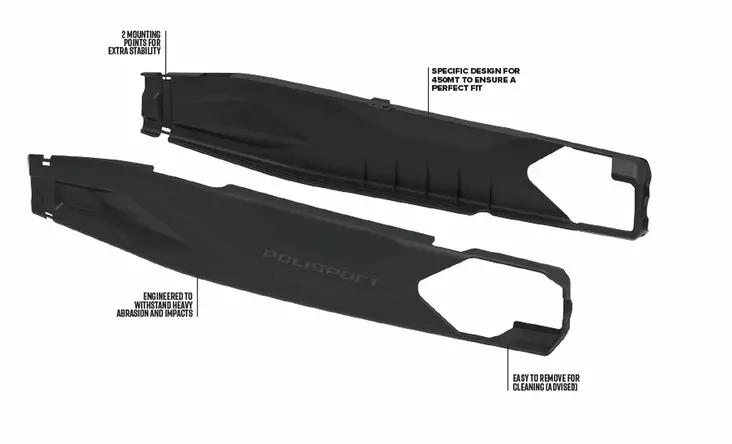Polisport Svingskydd Evo CFMOTO 450MT 24 - Gaffelbensskydd - D525750 - 1