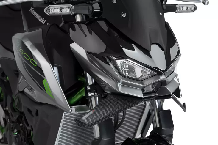 Puig Frontal Spoiler Naked Kawasaki Z500 - Kåpor & Vingar Street - D510610 - 1