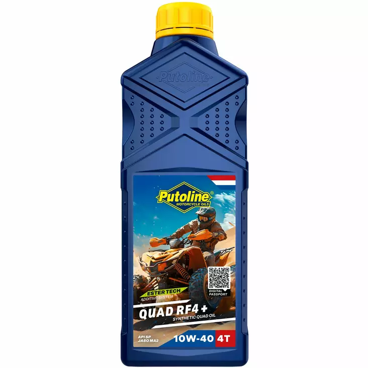Putoline Ester Tech Quad RF4+ 10W-40- 1L - Motorcykeloljor 4T - D526780 - 1