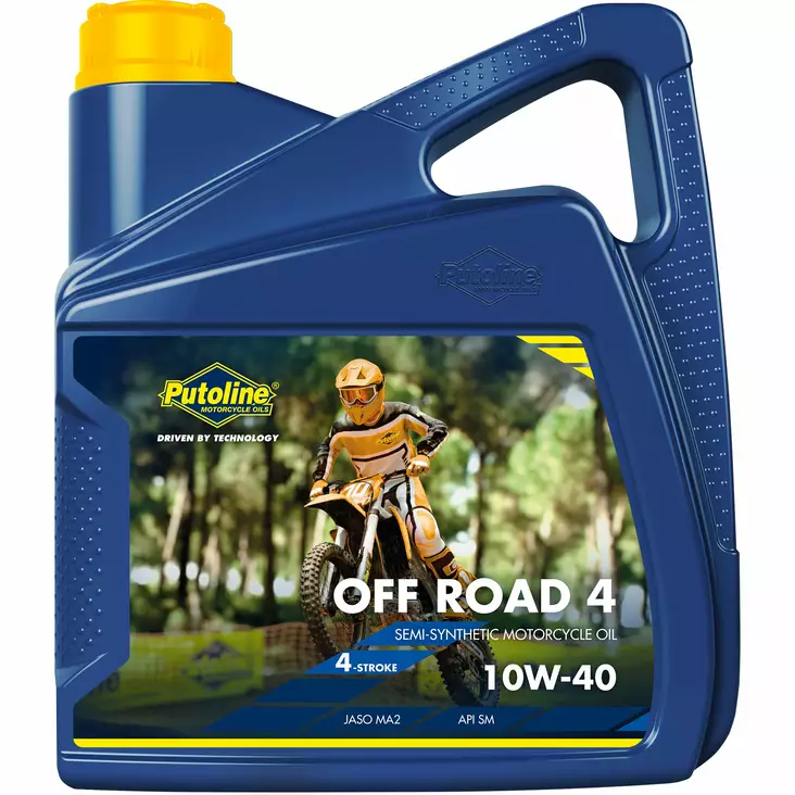 Putoline Off Road 4 10W-40- 4L (4) - Motorcykeloljor 4T - D526790 - 1