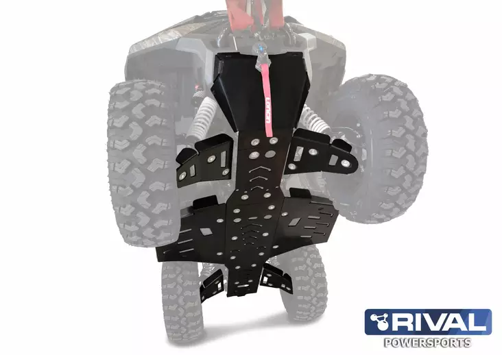 Rival Bukplåt plast 8mm Loncin Xwolf 100 - Hasplåtar - D544380 - 1