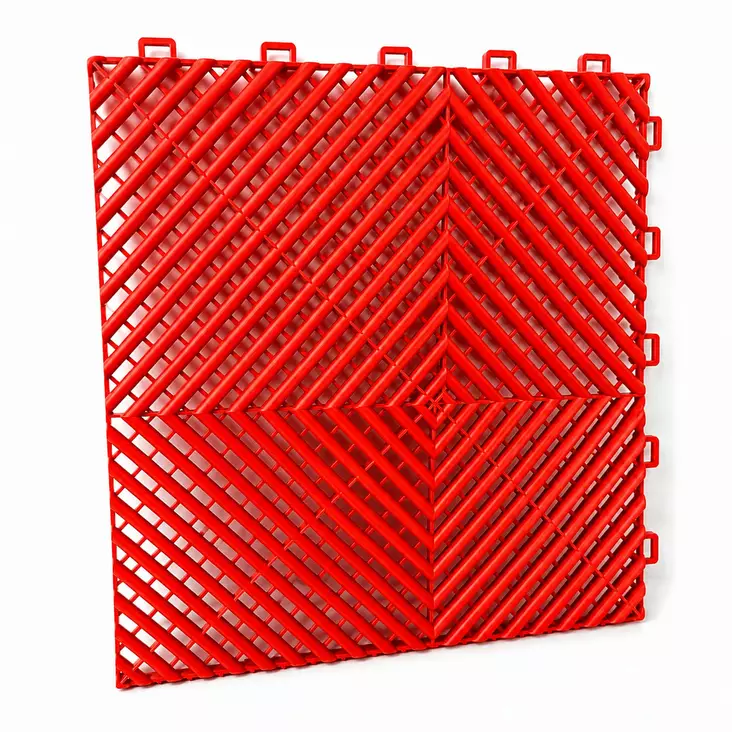 TMV Garage Floortiles 400x400x18 - Red ( - Tillbehör - D529850 - 1