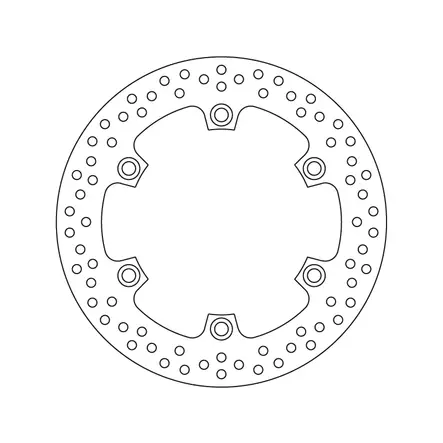 Brembo Serie Oro bromsskiva - Bromsskivor - D6281 - 1