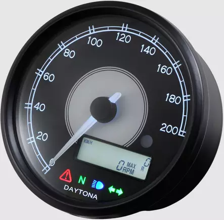 Daytona Velona 80 speedometer 0-200KM/H - Hastighetsmätare  - D136191 - 1