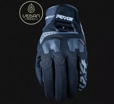 Five Handske TFX4 Svart - MC Handskar Korta - D339681 - 1