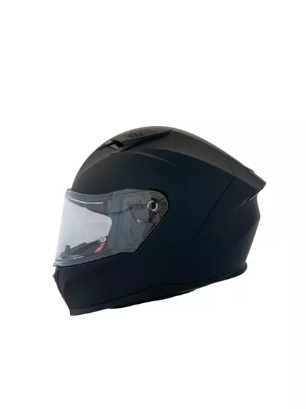 AMOQ Hjälm FI100 mattsvart JNR - Integralhjälm - D517611 - 1