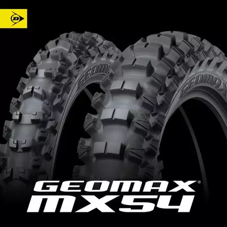 Dunlop Geomax MX54 110/90-19 62M TT Re - Däck Cross - D541781 - 1