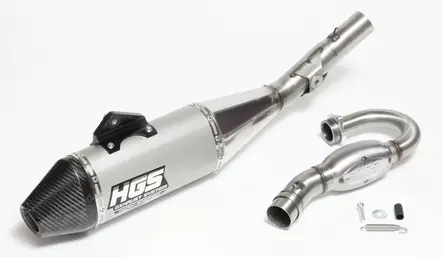 HGS Exhaust system 4T Grey Carbon Ducati - Komplett avgassystem - D520091 - 1