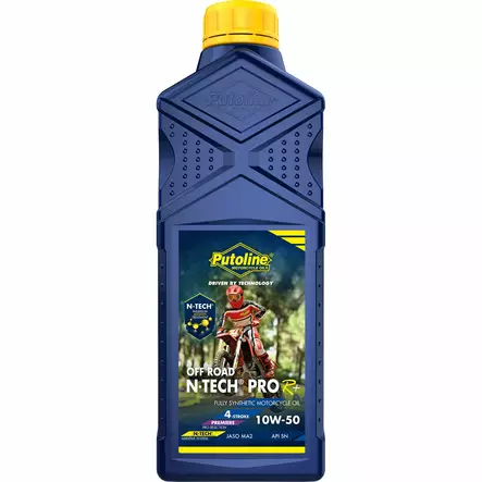 Putoline N-Tech® Pro R+ Off Road 10W-50- - Motorcykeloljor 4T - D526951 - 1