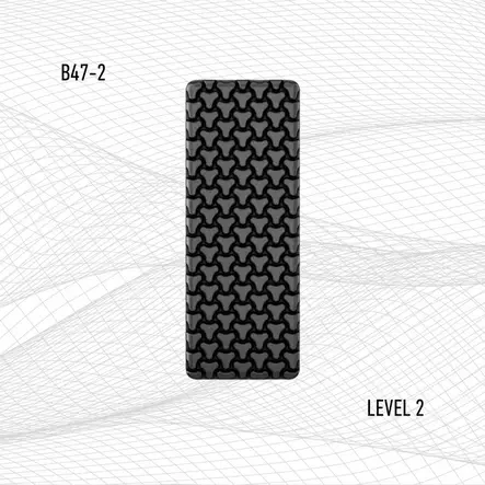 SAS-TEC Tripleflex Back Protector CE Lev - MC Ryggskydd - D528071 - 1