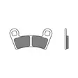 Brembo Bromsbelägg Sintered Off-Road - Bromsbelägg - D399651 - 1