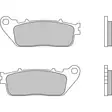 Brembo Bromsbelägg Sintered Rear Road - Bromsbelägg - D6071 - 1