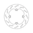 Brembo Serie Oro bromsskiva - Bromsskivor - D6251 - 1