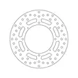 Brembo Serie Oro bromsskiva - Bromsskivor - D6261 - 1